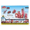 ZURU MAX 83165 Xếp hình lắp ráp ghép mô hình trạm cứu hỏa