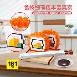 ZURU MAX 83199 Xếp hình lắp ráp ghép mô hình Những quả bóng bất ngờ dành cho người sành ăn Sushi