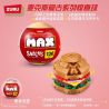 ZURU MAX 83186 Snacks Xếp hình lắp ráp ghép mô hình Quả bóng ăn nhẹ bất ngờ dành cho người sành ăn
