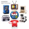 ZURU MAX 83185 Retro Xếp hình lắp ráp ghép mô hình quả bóng bất ngờ retro