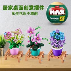 ZURU MAX 83183 Xếp hình lắp ráp ghép mô hình Quả bóng bất ngờ trong vườn