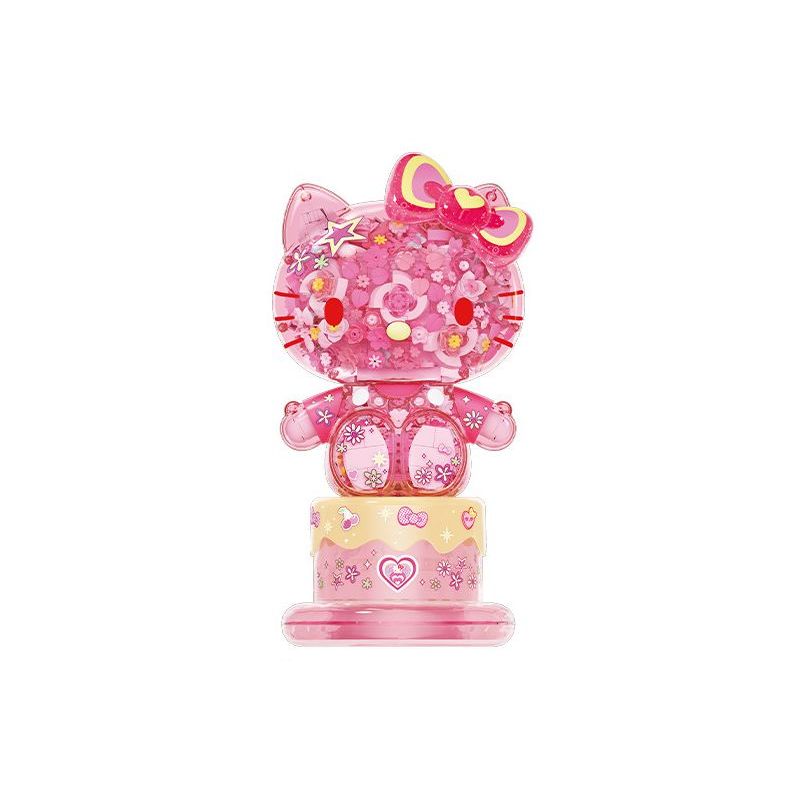 Gekkosha 803306 Xếp hình lắp ráp ghép mô hình Gia đình Sanrio: Ở bên tôi Cụm hoa Hello Kitty Xuất hiện