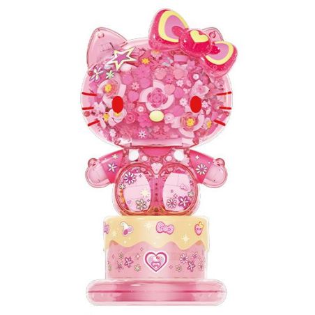 Gekkosha 803306 Xếp hình lắp ráp ghép mô hình Gia đình Sanrio: Ở bên tôi Cụm hoa Hello Kitty Xuất hiện