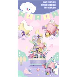 Gekkosha 803364 Xếp hình lắp ráp ghép mô hình Tìm kiếm cuộc phiêu lưu của kỳ lân giữa các loài hoa: Hộp nhạc khu vườn giấc mơ ngôi sao