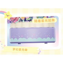 Gekkosha 803364 Xếp hình lắp ráp ghép mô hình Tìm kiếm cuộc phiêu lưu của kỳ lân giữa các loài hoa: Hộp nhạc khu vườn giấc mơ ngôi sao