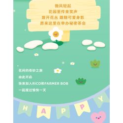 Gekkosha 803364 Xếp hình lắp ráp ghép mô hình Tìm kiếm cuộc phiêu lưu của kỳ lân giữa các loài hoa: Hộp nhạc khu vườn giấc mơ ngôi sao