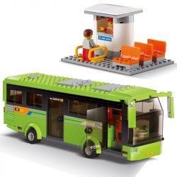 Kazi KY85013 85013 non  XE BUÝT THĂM QUAN THÀNH PHỐ bộ đồ chơi xếp lắp ráp ghép mô hình City CITY BUS 364 khối