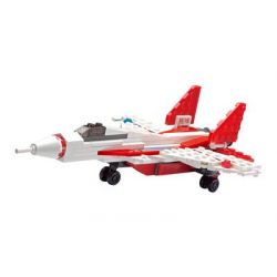 Kazi KY85005 85005 non  MÁY BAY CHIẾN ĐẤU bộ đồ chơi xếp lắp ráp ghép mô hình City Thành Phố 120 khối