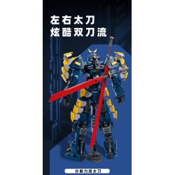 Sluban M38-B1562 Xếp hình lắp ráp ghép mô hình Bậc thầy Mecha: Mecha có người lái Mecha