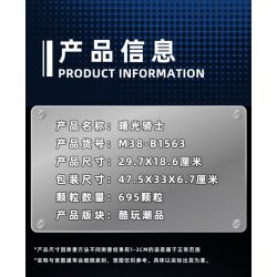 Sluban M38-B1563 Xếp hình lắp ráp ghép mô hình 