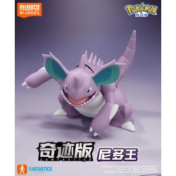 BLOKEES 74109 Xếp hình lắp ráp ghép mô hình Phiên bản Pokémon Miracle Nidoking