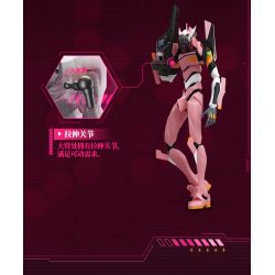 BLOKEES 73545 Xếp hình lắp ráp ghép mô hình Neon Genesis Evangelion: EVA Unit 8 α Miracle Edition