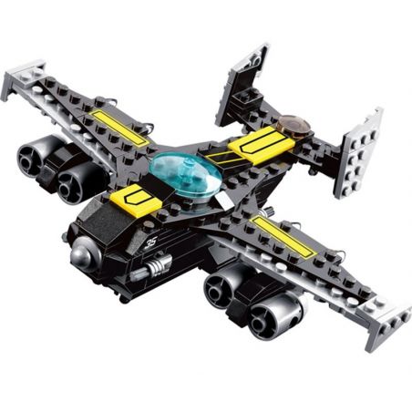 Kazi KY81016 81016 non  MÁY BAY CHIẾN ĐẤU bộ đồ chơi xếp lắp ráp ghép mô hình Red Alert 3 RED ALERT 3 PLONEER ARMED COMBAT CRAFT MACHINE Báo Động Đỏ 3 176 khối