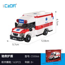 CaDA DoubleE C55066 Xếp hình lắp ráp ghép mô hình Khiên cứu hộ 1:32