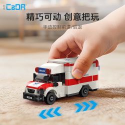 CaDA DoubleE C55066 Xếp hình lắp ráp ghép mô hình Khiên cứu hộ 1:32