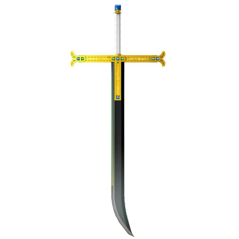 DK 1541 Black Knife Xếp hình lắp ráp ghép mô hình One Piece: Đêm kiếm đen