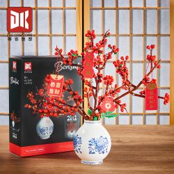 DK 3040 Black Knife Xếp hình lắp ráp ghép mô hình Mận sáp đỏ