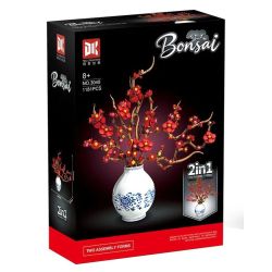 DK 3040 Black Knife Xếp hình lắp ráp ghép mô hình Mận sáp đỏ