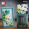 DK 3039 Photo Frame Xếp hình lắp ráp ghép mô hình Khung ảnh hoa khô báo tuyết