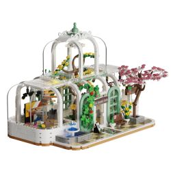 Xbert 66105 Dream Botanical Garden Xếp hình lắp ráp ghép mô hình Vườn bách thảo tưởng tượng