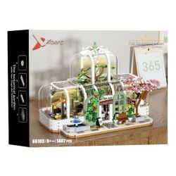 Xbert 66105 Dream Botanical Garden Xếp hình lắp ráp ghép mô hình Vườn bách thảo tưởng tượng
