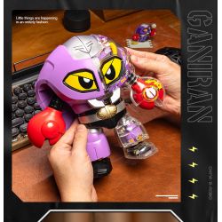 Femibox S48004 B-ROBO 004 Ganiran Xếp hình lắp ráp ghép mô hình Kho báu thiết giáp sắt: Bọ cạp Lai Lai Góc nhìn Mecha