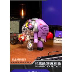 Femibox S48004 B-ROBO 004 Ganiran Xếp hình lắp ráp ghép mô hình Kho báu thiết giáp sắt: Bọ cạp Lai Lai Góc nhìn Mecha