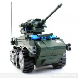 Kazi KY81003 81003 non  XE TĂNG CHỞ QUÂN bộ đồ chơi xếp lắp ráp ghép mô hình Red Alert 3 RED ALERT 3 INFANTRY CARS Báo Động Đỏ 3 150 khối