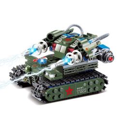 Kazi KY81002 81002 non  XE TĂNG PHÁT SÓNG ĐIỆN TỪ bộ đồ chơi xếp lắp ráp ghép mô hình Red Alert 3 RED ALERT 3 TTNK Báo Động Đỏ 3 262 khối