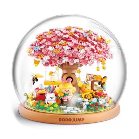 Femibox S5301 ROROJUMP Xếp hình lắp ráp ghép mô hình Nước sốt thịt: Cây cổ tích Sakura