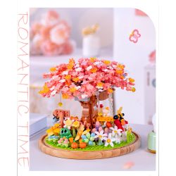 Femibox S5301 ROROJUMP Xếp hình lắp ráp ghép mô hình Nước sốt thịt: Cây cổ tích Sakura