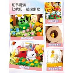 Femibox S5301 ROROJUMP Xếp hình lắp ráp ghép mô hình Nước sốt thịt: Cây cổ tích Sakura