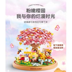 Femibox S5301 ROROJUMP Xếp hình lắp ráp ghép mô hình Nước sốt thịt: Cây cổ tích Sakura