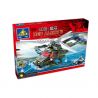 Kazi KY81001 81001 non  TRỰC THĂNG PHẢN CÔNG NHANH bộ đồ chơi xếp lắp ráp ghép mô hình Red Alert 3 RED ALERT 3 FLASH FREEZE AIRPLANE Báo Động Đỏ 3 251 khối