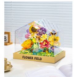 Femibox S43005 ROROJUMP Xếp hình lắp ráp ghép mô hình Nước sốt thịt: Lang thang trên cánh đồng hoa