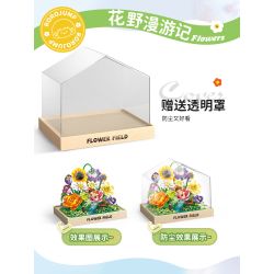 Femibox S43005 ROROJUMP Xếp hình lắp ráp ghép mô hình Nước sốt thịt: Lang thang trên cánh đồng hoa