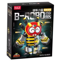 Femibox S48005 B-ROBO 005 SPYDON Xếp hình lắp ráp ghép mô hình Áo Giáp Sắt: Máy X-quang Thám Tử Nhện