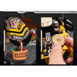 Femibox S48005 B-ROBO 005 SPYDON Xếp hình lắp ráp ghép mô hình Áo Giáp Sắt: Máy X-quang Thám Tử Nhện