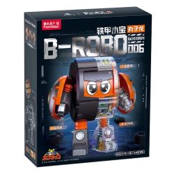 Femibox S48006 B-ROBO 006 Dangoron Xếp hình lắp ráp ghép mô hình Xiaobao bọc thép: Mecha xuyên thấu Marukolong