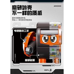 Femibox S48006 B-ROBO 006 Dangoron Xếp hình lắp ráp ghép mô hình Xiaobao bọc thép: Mecha xuyên thấu Marukolong