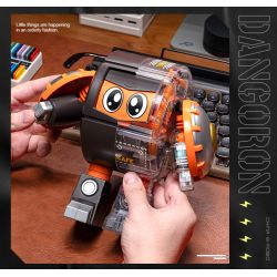 Femibox S48006 B-ROBO 006 Dangoron Xếp hình lắp ráp ghép mô hình Xiaobao bọc thép: Mecha xuyên thấu Marukolong