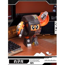 Femibox S48006 B-ROBO 006 Dangoron Xếp hình lắp ráp ghép mô hình Xiaobao bọc thép: Mecha xuyên thấu Marukolong