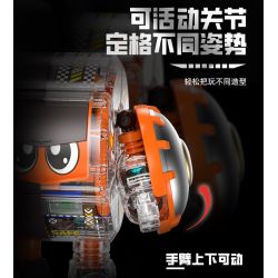 Femibox S48006 B-ROBO 006 Dangoron Xếp hình lắp ráp ghép mô hình Xiaobao bọc thép: Mecha xuyên thấu Marukolong