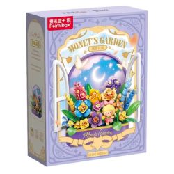 Femibox S5442 ROROJUMP：Monet's Garden Xếp hình lắp ráp ghép mô hình Bolognese: Khu vườn của Monet