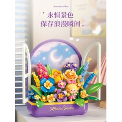 Femibox S5442 ROROJUMP：Monet's Garden Xếp hình lắp ráp ghép mô hình Bolognese: Khu vườn của Monet