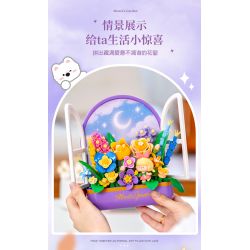 Femibox S5442 ROROJUMP：Monet's Garden Xếp hình lắp ráp ghép mô hình Bolognese: Khu vườn của Monet