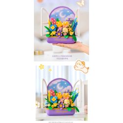 Femibox S5442 ROROJUMP：Monet's Garden Xếp hình lắp ráp ghép mô hình Bolognese: Khu vườn của Monet