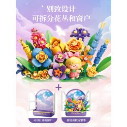 Femibox S5442 ROROJUMP：Monet's Garden Xếp hình lắp ráp ghép mô hình Bolognese: Khu vườn của Monet