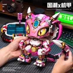 Femibox S44093 Mechanical Snake Xếp hình lắp ráp ghép mô hình Rắn cơ điện tử