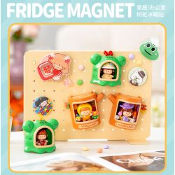 Femibox S5446 ROROJUMP Tree Stump Fridge Magnet Xếp hình lắp ráp ghép mô hình Nước sốt thịt: Hộp mù nam châm tủ lạnh Shudong